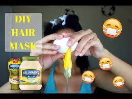 egg mayonnaise protein hair mask for