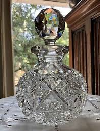 American Brilliant Cut Glass Perfume