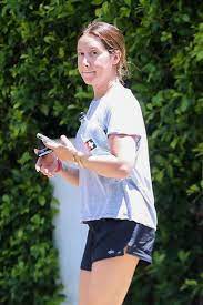 ashley tisdale makeup free in los