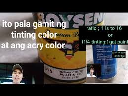 Tinting Color At Acry Color