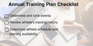 annual training plan
