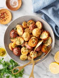 oven roasted potatoes recipe love and