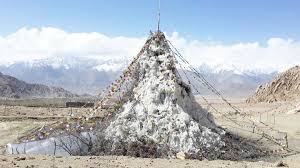 Quotations by sonam wangchuk, indian activist, born september 1, 1966. Ice Stupa Artificial Glacier Project Of Sonam Wangchuk Advisor Secmol In Making Stupa Natural Landmarks Climate Change Effects