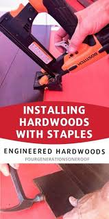 installing engineered hardwood floors