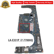 Now like clockwork just about exactly one year after my last replacement, it has happened again. Cam00 01 La E331p For Dell Xps 9560 Laptop Motherboard I7 7700hq Sr32q Gtx 1050 Mainboard Motherboards Aliexpress