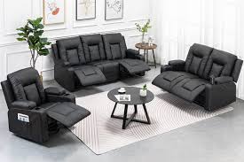 comhoma recline chair set furniture 3pc