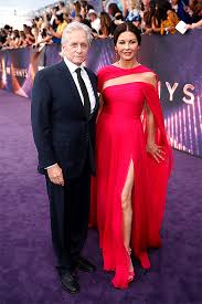 The only thing missing from my mood board is widowhood (though she's working on that). Catherine Zeta Jones Michael Douglas Their Valentine S Day Plans Hollywood Life