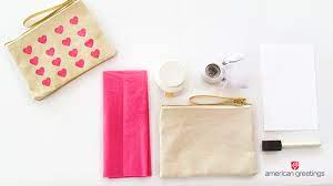 tissue paper makeup bag