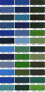ral color chart ral colour chart