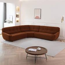 Modern L Shaped Sectional Sofa Large