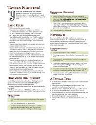 Damage estimate dnd 5e : Homebrew Tavern Fighting Rules 5e Dungeons And Dragons Rules Dungeons And Dragons Homebrew D D Dungeons And Dragons