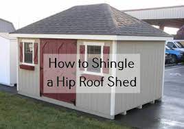 how to shingle a hip roof easily on
