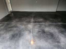 polished concrete floor on a budget