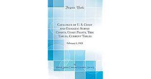 Catalogue Of U S Coast And Geodetic Survey Charts Coast