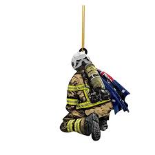 anuirheih firefighter ornament custom