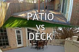 Deck Vs Patio For Town Homes Premium