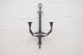 hand forged iron wall mounted