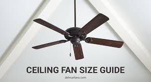 What Size Ceiling Fan Do I Need Calculate Fan Size By Room