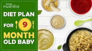 Diet Plan For A 9 Month Old Baby