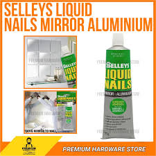 selleys liquid nails mirror aluminium