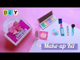 diy makeup set paper crafts