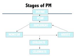 Project Management Process Flow Chart Plans Business Goals