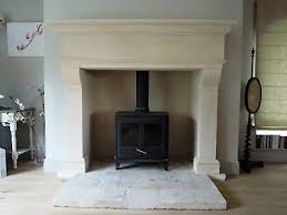 Bath Stone Limestone Fireplace Fire