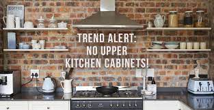Trend Alert No Upper Kitchen Cabinets