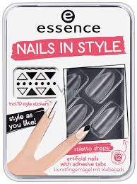 Essence go for gold nail stickers nálepky na nehty 74 kusů 31 kč. Essence Nails In Style Artificial Nails 04 Clear For You 12 Pieces Vmd Parfumerie Drogerie