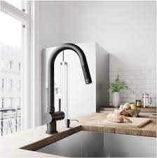 sleek single handle kitchen faucets