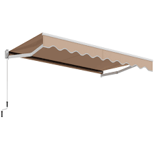 8 X 6 6 Feet Patio Retractable Awning