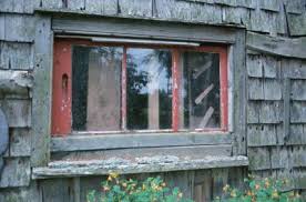 replace a glass pane in an old window frame