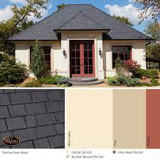 Exterior Color Scheme To Match Your Roof