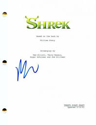 All of our scripts and signatures are high quality laser reprints. Mike Myers Signed Autograph Shrek Full Movie Script Austin Powers Very Rare