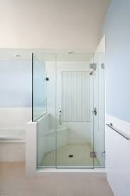 Shower Door Contemporary Bathroom