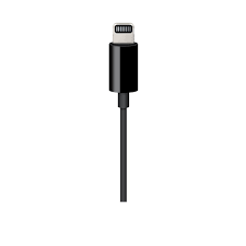 Lightning To 3 5 Mm Audio Cable 1 2m Black Apple