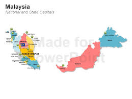 Malaysia Map Editable Powerpoint Maps