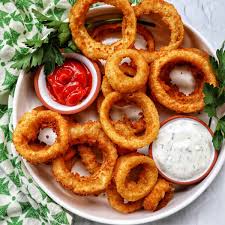 frozen onion rings in the air fryer