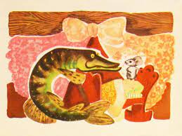 С.Я. Маршак - В искусстве - Открытки - Набор открыток Т. Сорокиной &amp;quot;Сказка о глупом мышонке&amp;quot;
