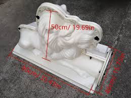 Concrete Animal Lion Statue Molds For