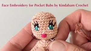 This article discusses how to embroider the eyes, pros and cons of this method as well as the this article dwells upon the embroidering the eyes for your toy. Eyes Mouth Embroidery For Crochet Amigurumi Doll