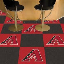 mlb carpet tiles baseball team logo
