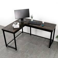 From simple, minimalistic, and modern styles, our range includes standing desks, modern office. L Shaped Mixed Material Mid Century Corner Office Desk Overstock 28916046