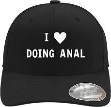 Amazon.com: I Heart Love Doing Anal - Soft Flexfit Baseball Hat Cap, Black,  Small/Medium : Clothing, Shoes & Jewelry