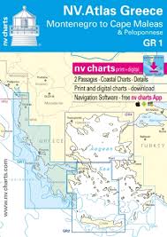 Nv Chart Atlas Gr1 Greece Ionian Islands And Peloponnese
