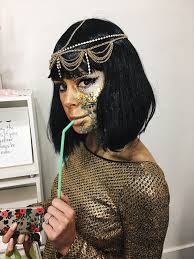 cleopatra halloween makeup vivian