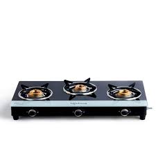 Size of the gas stove (in cm): Lifelong Glass Top Burner Gas Stove Black And White Isi Certified 3 Burner Buy Online In Angola At Angola Desertcart Com Productid 213607935