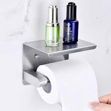 Modern Pierced Toilet Paper Holder With