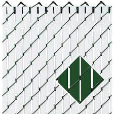 What are the shipping options for chain link fence slats? Pexco 6 Ft X 10 Ft Green Composite Privacy Fence Slat Pvtbx Green6 The Home Depot