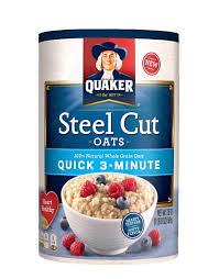 steel cut oats quick 3 minute by quaker